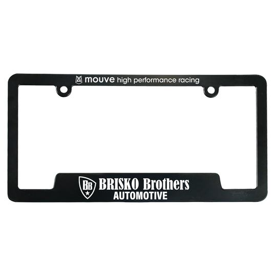 3-D Corner-View License Plate Frame