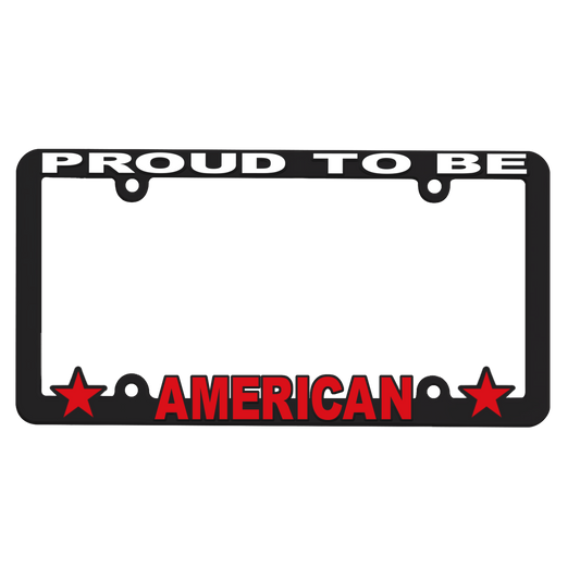 3-D Full-View License Plate Frame