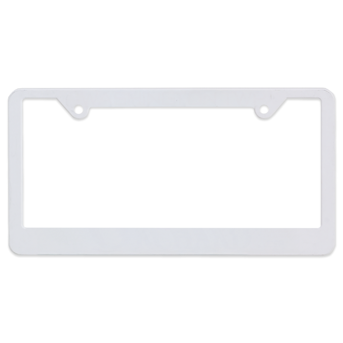 Custom logo 3-D Traditional License Plate Frame