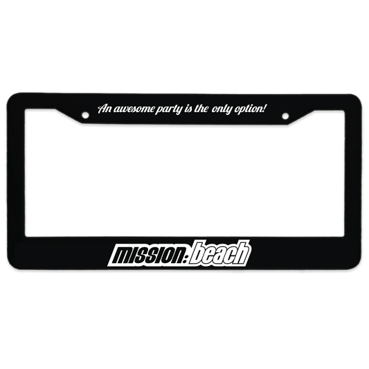 3-D Two-Corner License Plate Frame