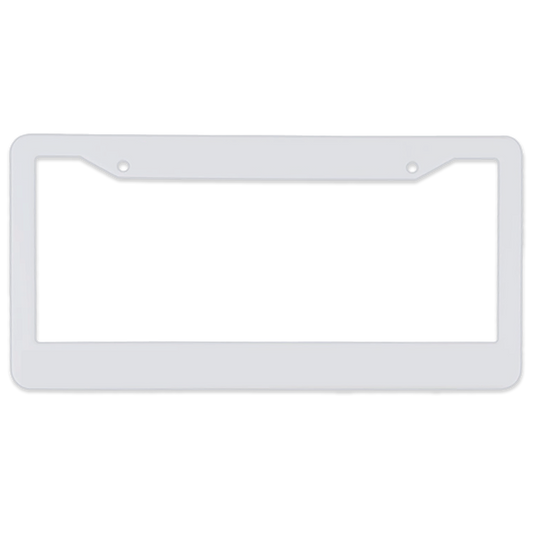 3-D Two-Corner License Plate Frame