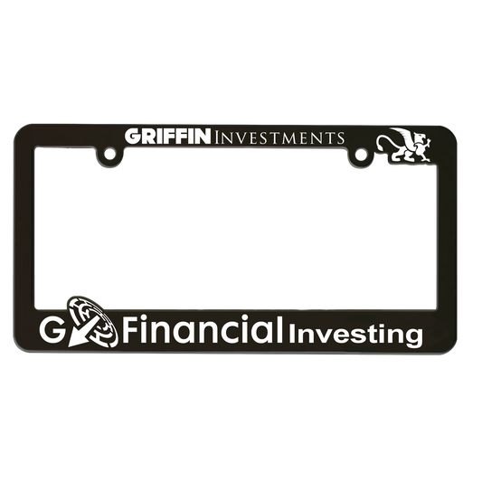 3-D Maximum License Plate Frame