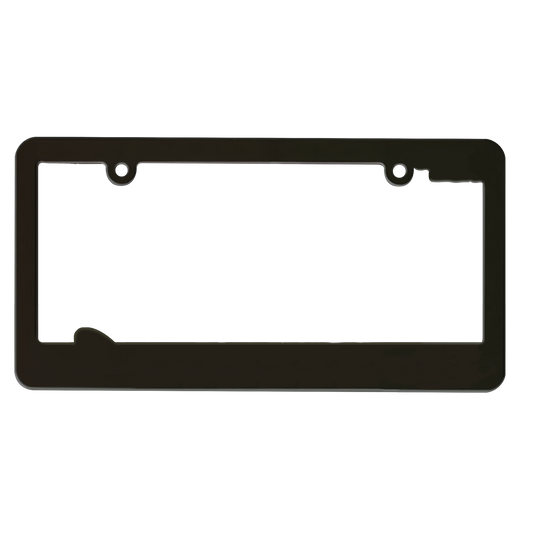 3-D Maximum License Plate Frame