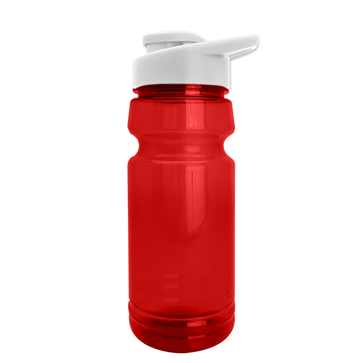 Custom logo Trainer RPET Bottle with Drink-Thru Lid - 24 oz.