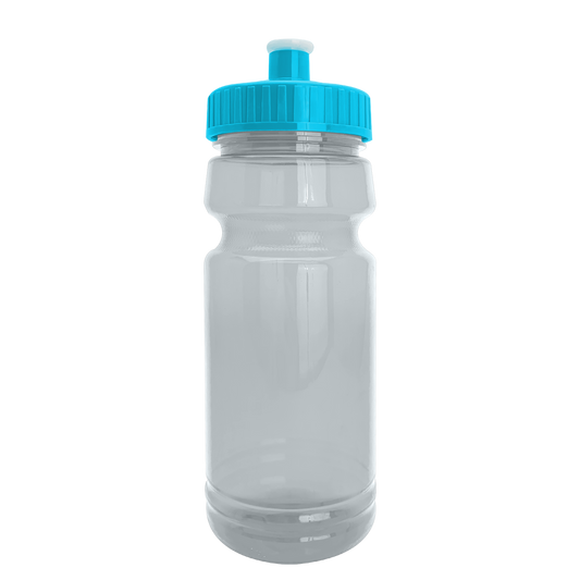 Custom logo Trainer RPET Bottle with Push-Pull Lid - 24 oz.