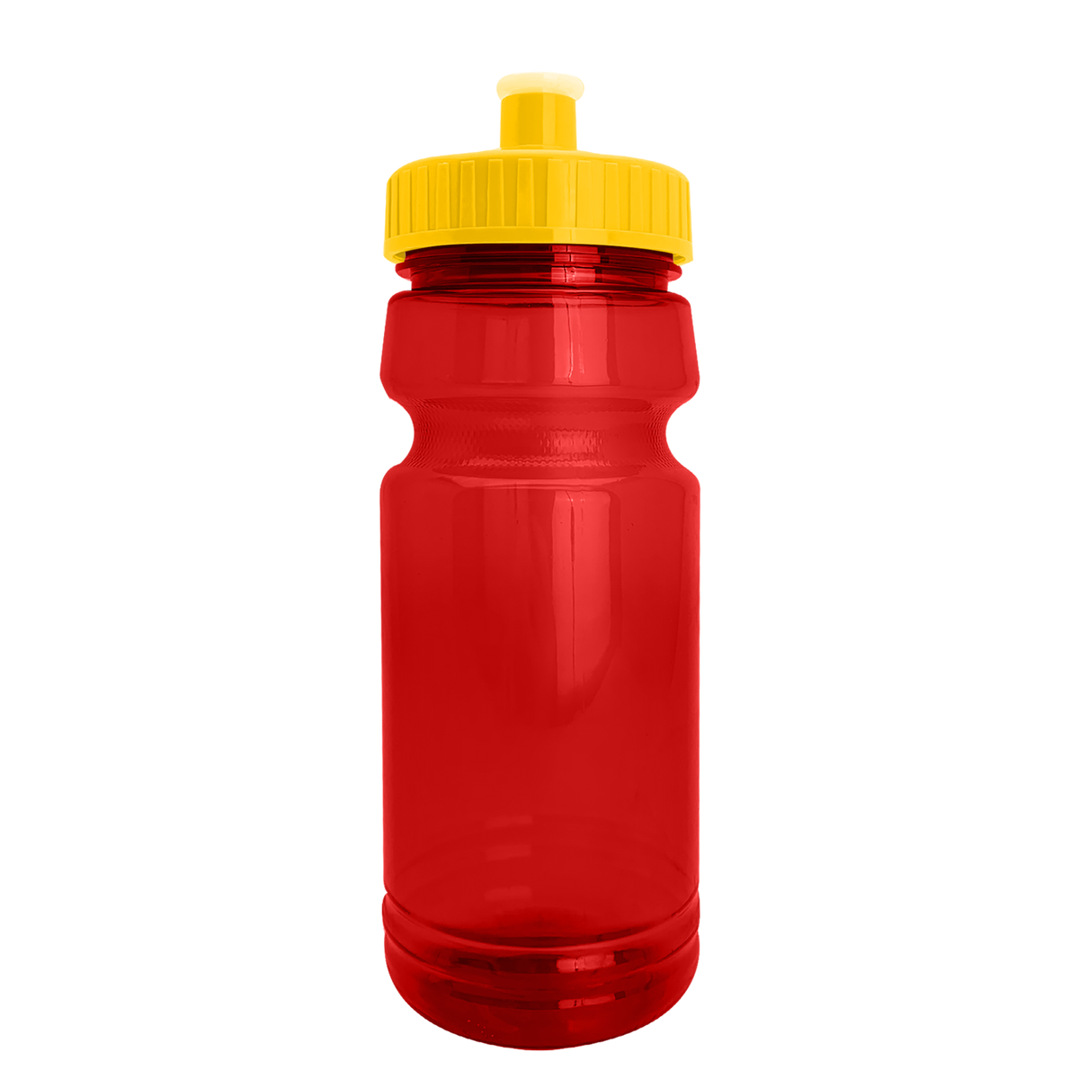 Custom logo Trainer RPET Bottle with Push-Pull Lid - 24 oz.