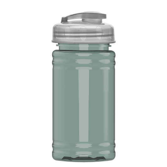 Mini RPET Bottle with Flip-Top Lid - 16 oz.