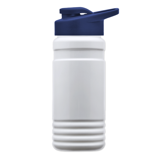 RPET Bottle with Drink-Thru Lid - 20 oz.