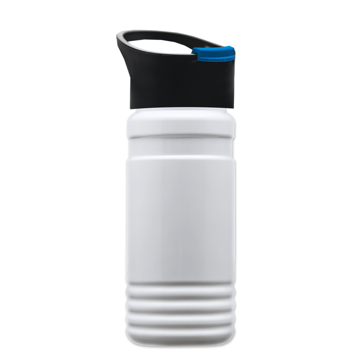 Custom logo RPET Bottle with Pop-Up Lid - 20 oz.
