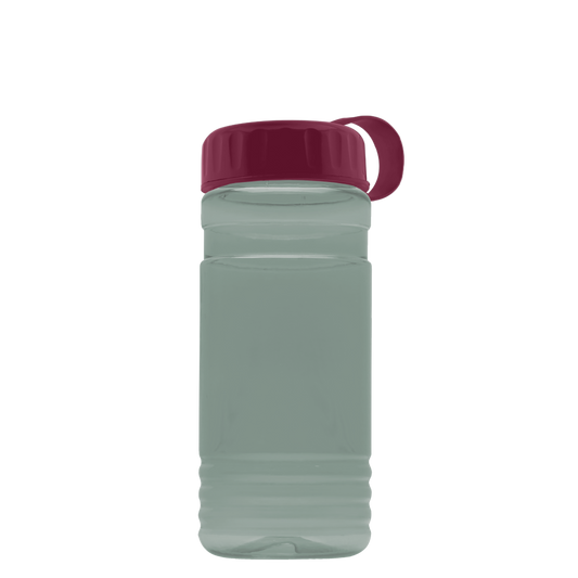 RPET Bottle with Tethered Lid - 20 oz.