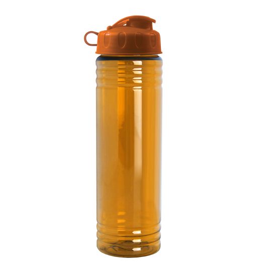 Slim Fit RPET Bottle with Flip Lid - 24 oz.