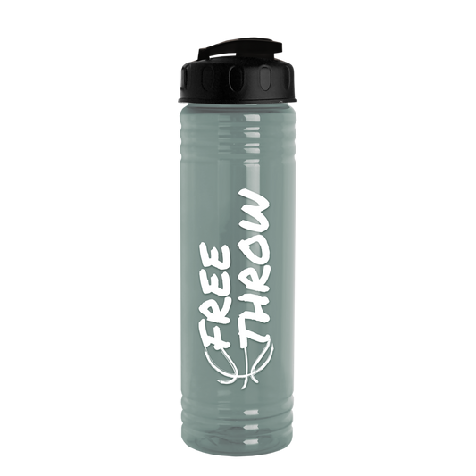 Slim Fit RPET Bottle with Flip-Top Lid - 24 oz.