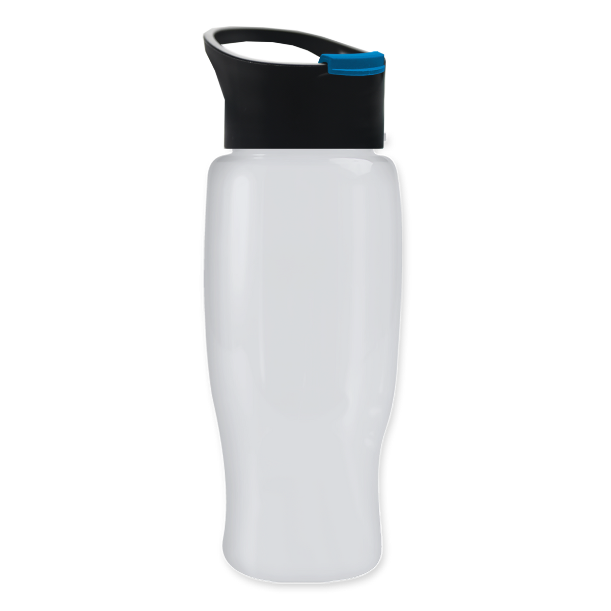 Custom logo Poly+ Recycled Bottle with Pop-Up Lid - 27 oz.