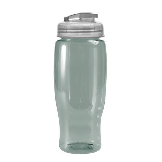 Poly+ Recycled Bottle with Flip-Top Lid - 27 oz.