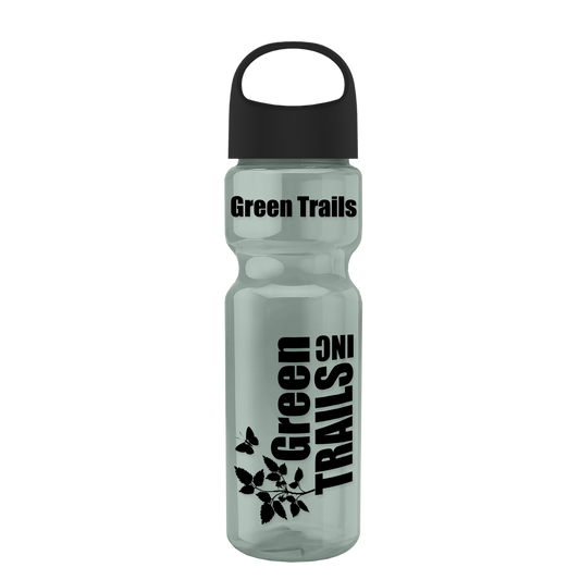 Champ Recycled Bottle with Oval Crest Lid - 28 oz.