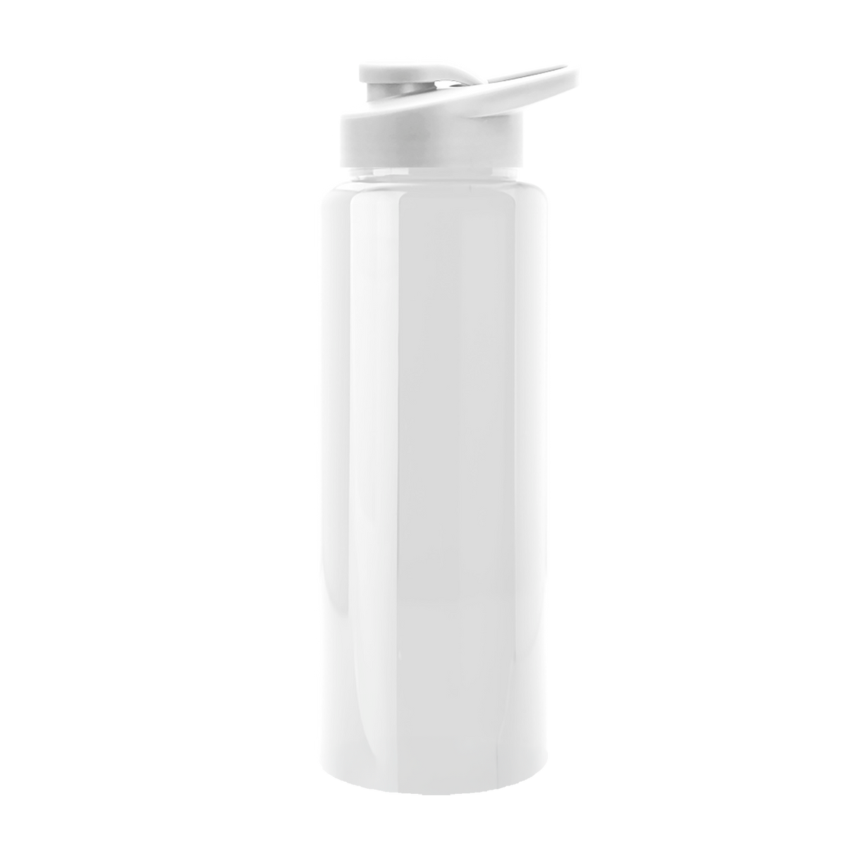 Custom logo Slim Fit RPET Bottle with Drink-Thru Lid - 32 oz.