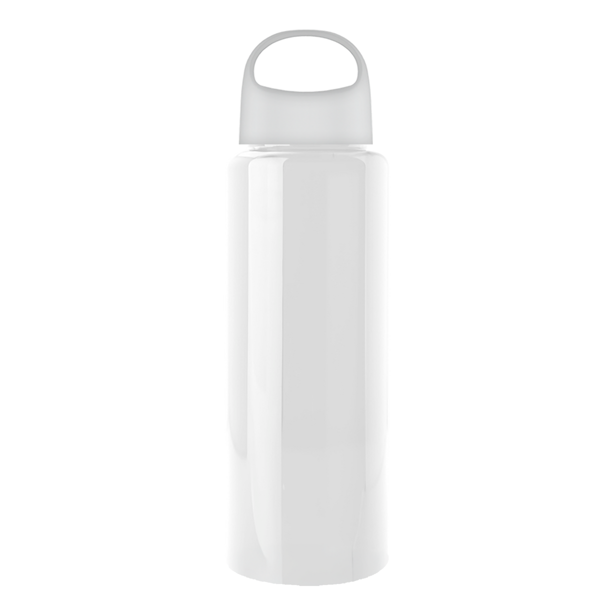 Custom logo Slim Fit RPET Bottle with Oval Crest Lid - 32 oz.