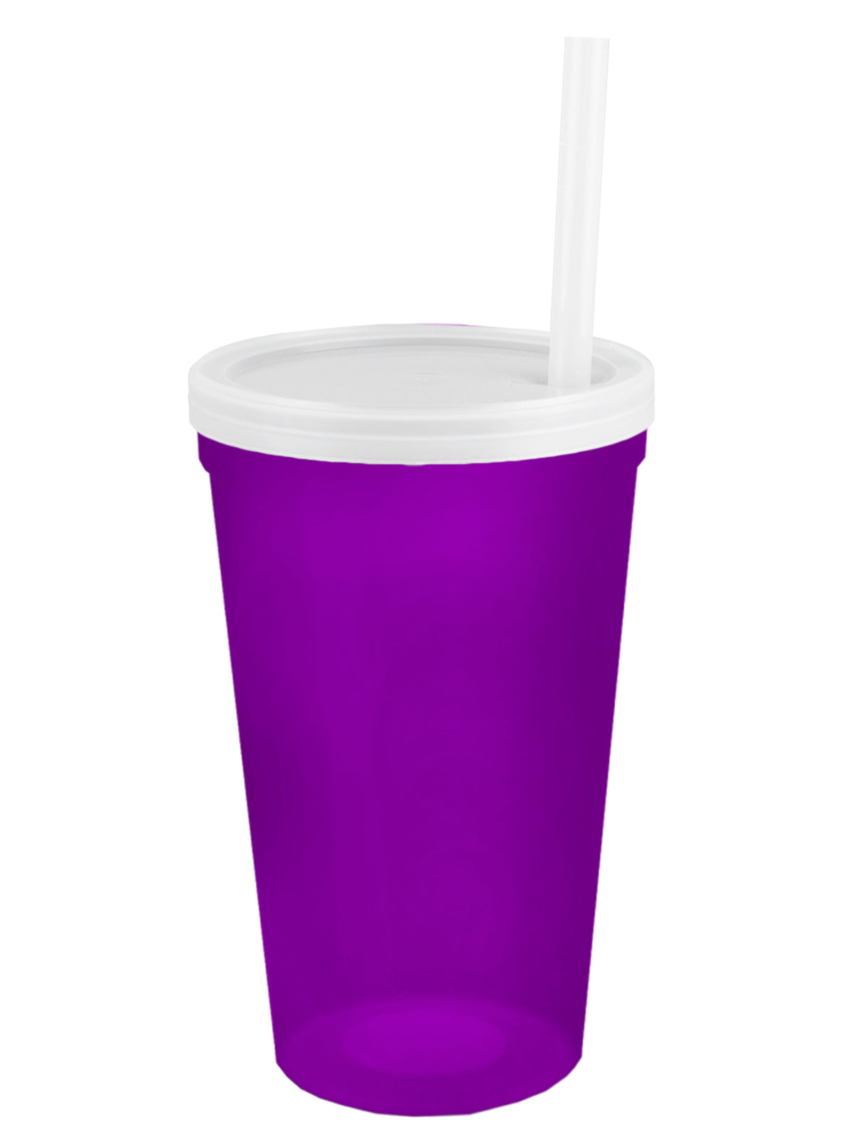 Custom logo Cups-on-the-Go Translucent Stadium Cup - 22 oz.