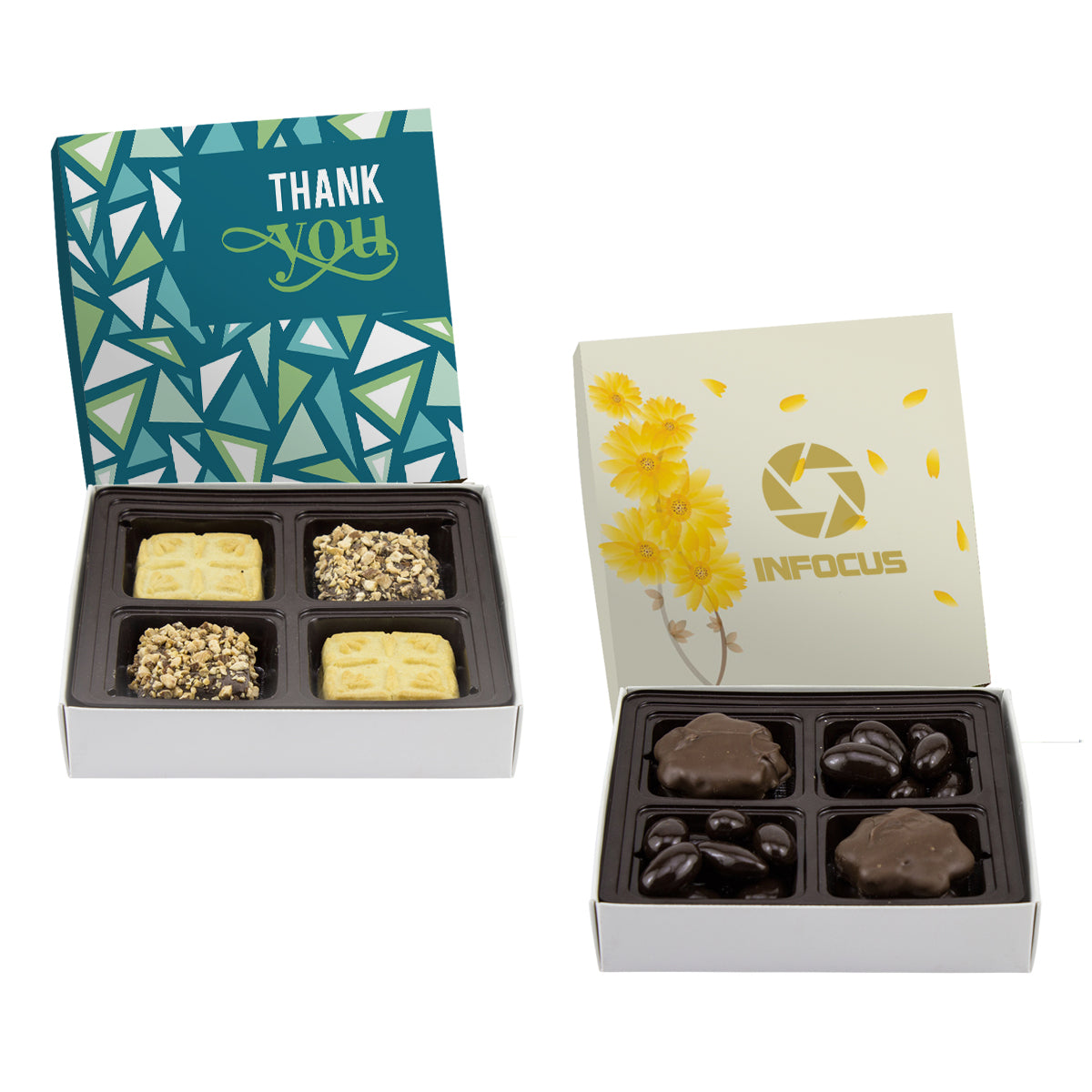 Custom logo Square Custom Candy Box