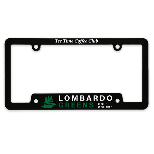 Corner-View License Plate Frame