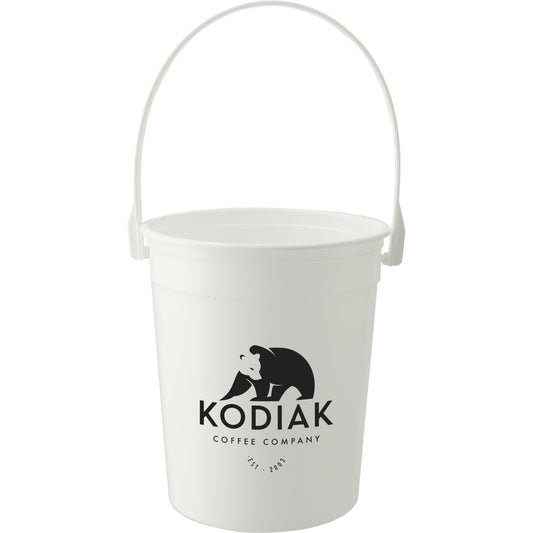 Custom logo 32oz Pail with Handle