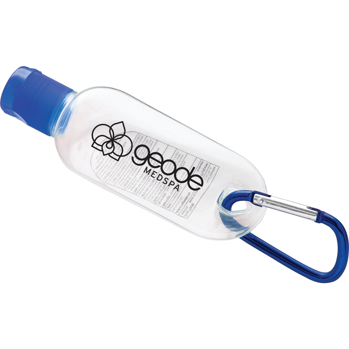 Custom logo 1oz Clip-N-Go Hand Sanitizer