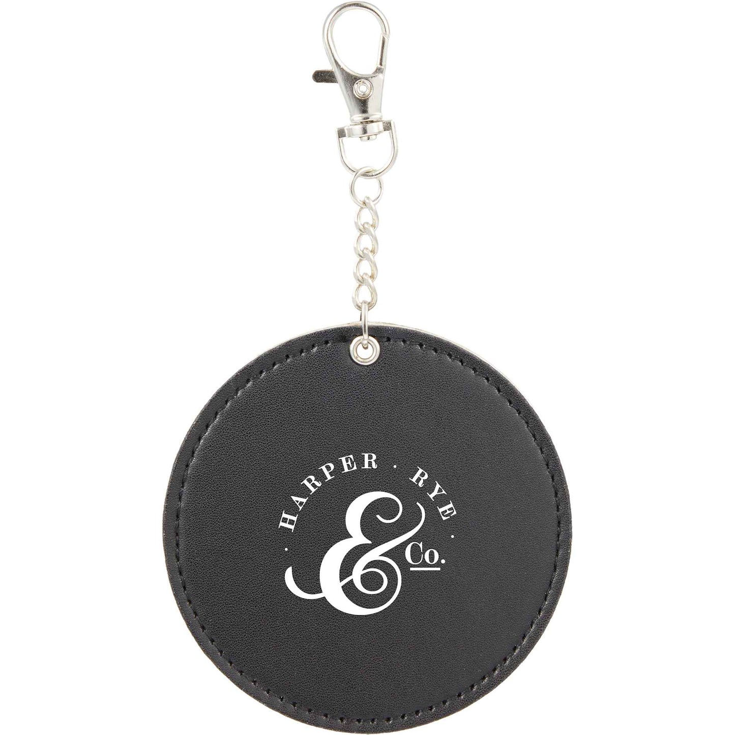 Recycled PU Travel Mirror Bag Charm