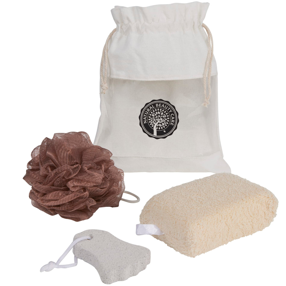 Custom logo 3-Piece Jute Spa Set