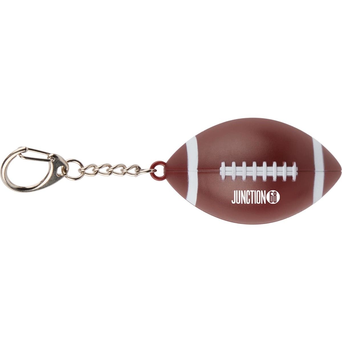 Custom logo Football SPF15 Lip Moisturizer Keychain