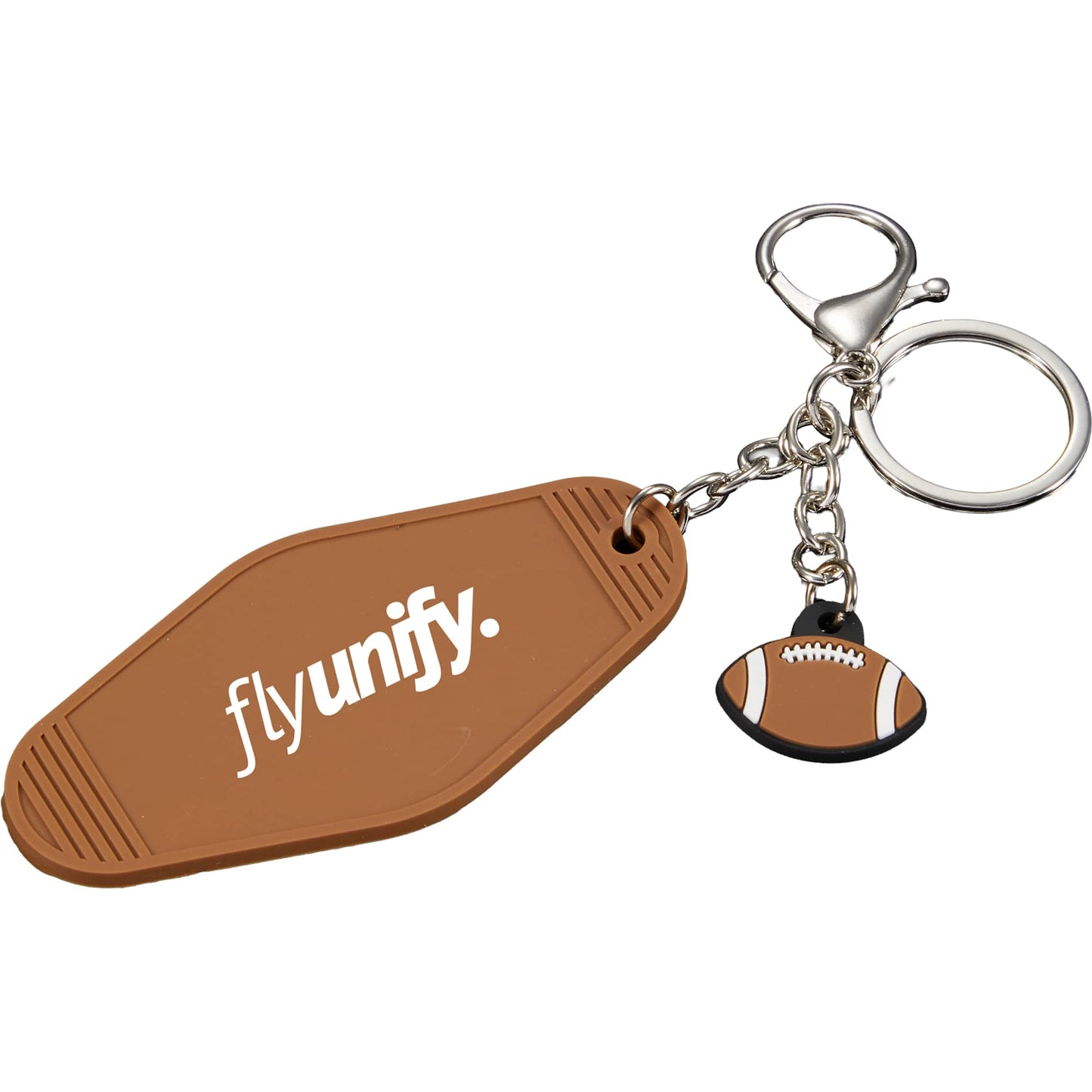 Retro Football Motel Keychain