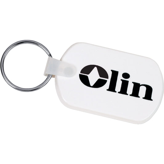 Custom logo Rectangular Soft Key Tag