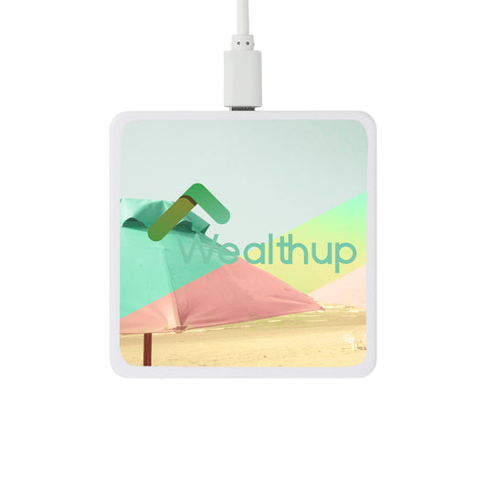 Custom logo Square Wireless Charging Pad