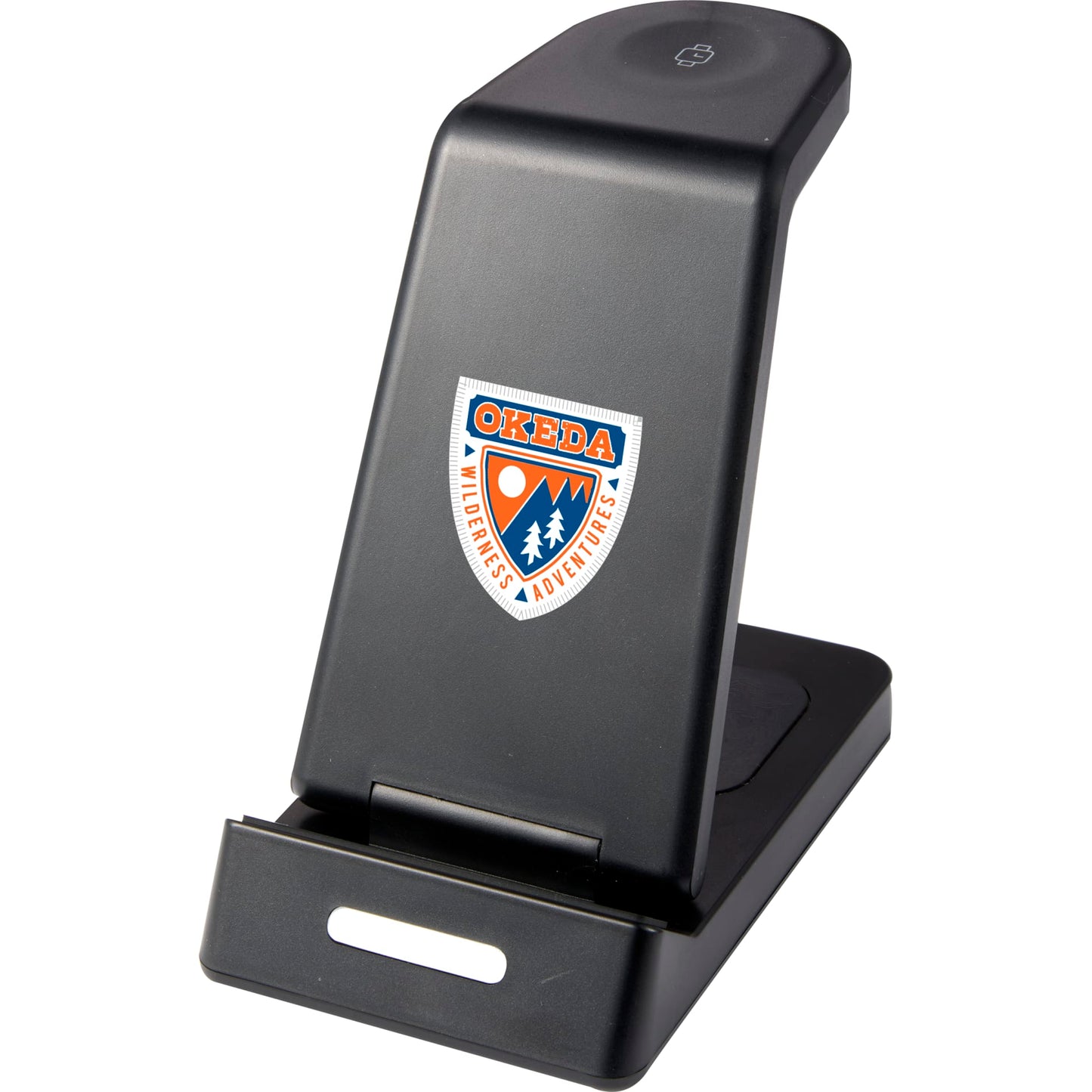 Custom logo TriCharged 3-in-1 15W Wireless Charging Stand