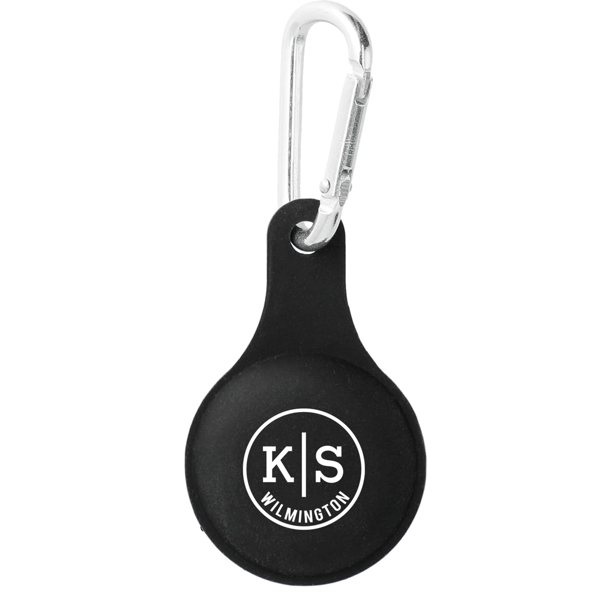 Custom logo AirTag Silicone Case and Carabineer