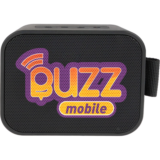 Custom logo PortaBoom Water-Resistant Bluetooth® Speaker