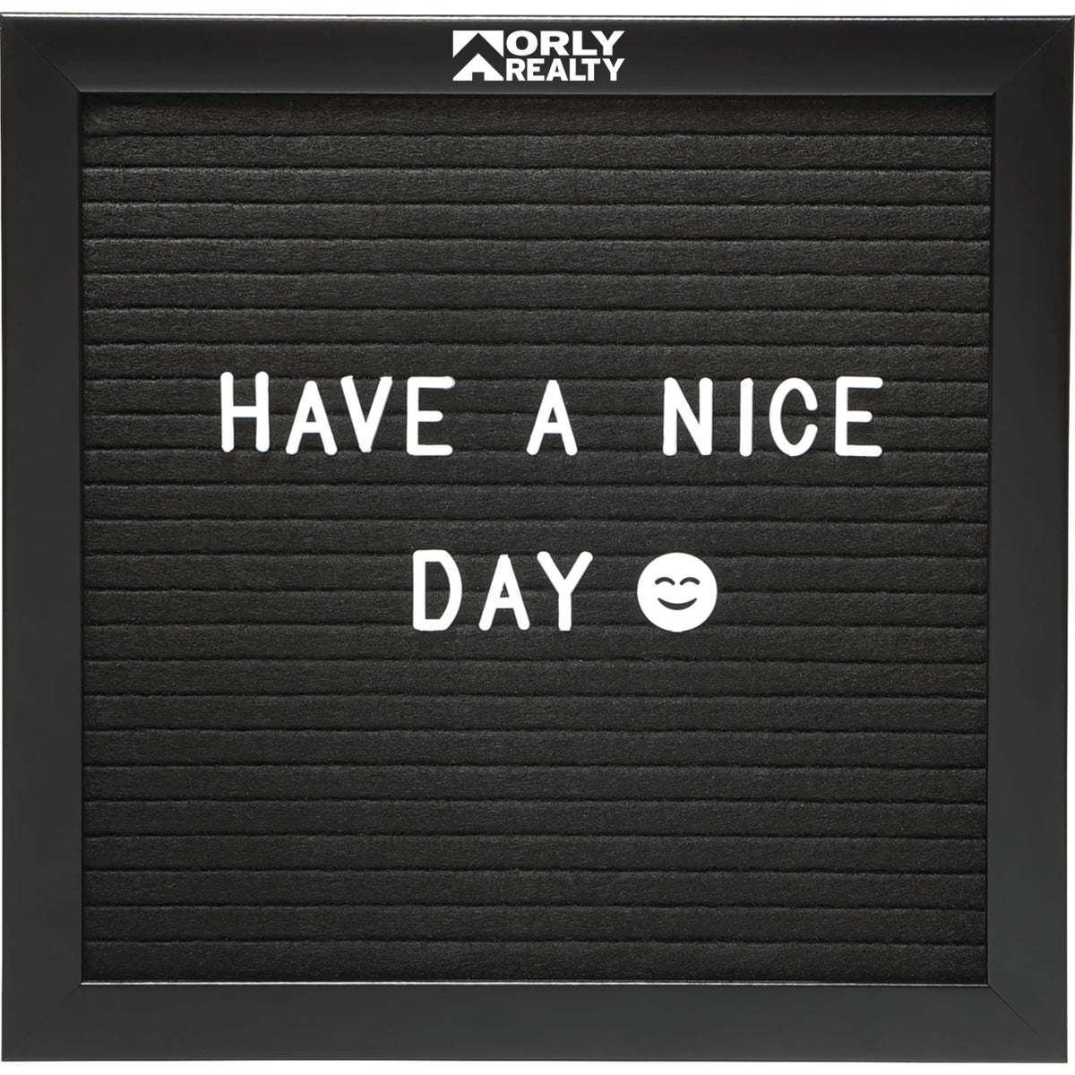 Custom logo Felt Board with Letters