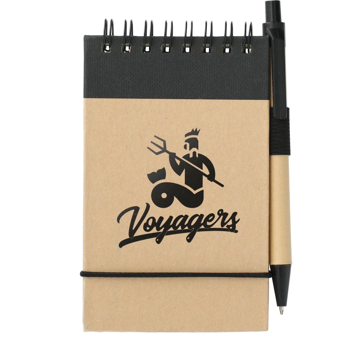 Custom logo FSC® Mix 5" x 3" Recycled Jotter with Pen