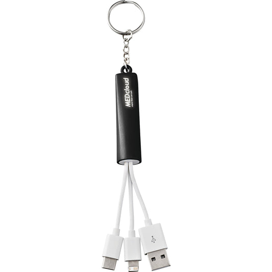 Custom logo Route Light Up Logo 3-in-1 Cable