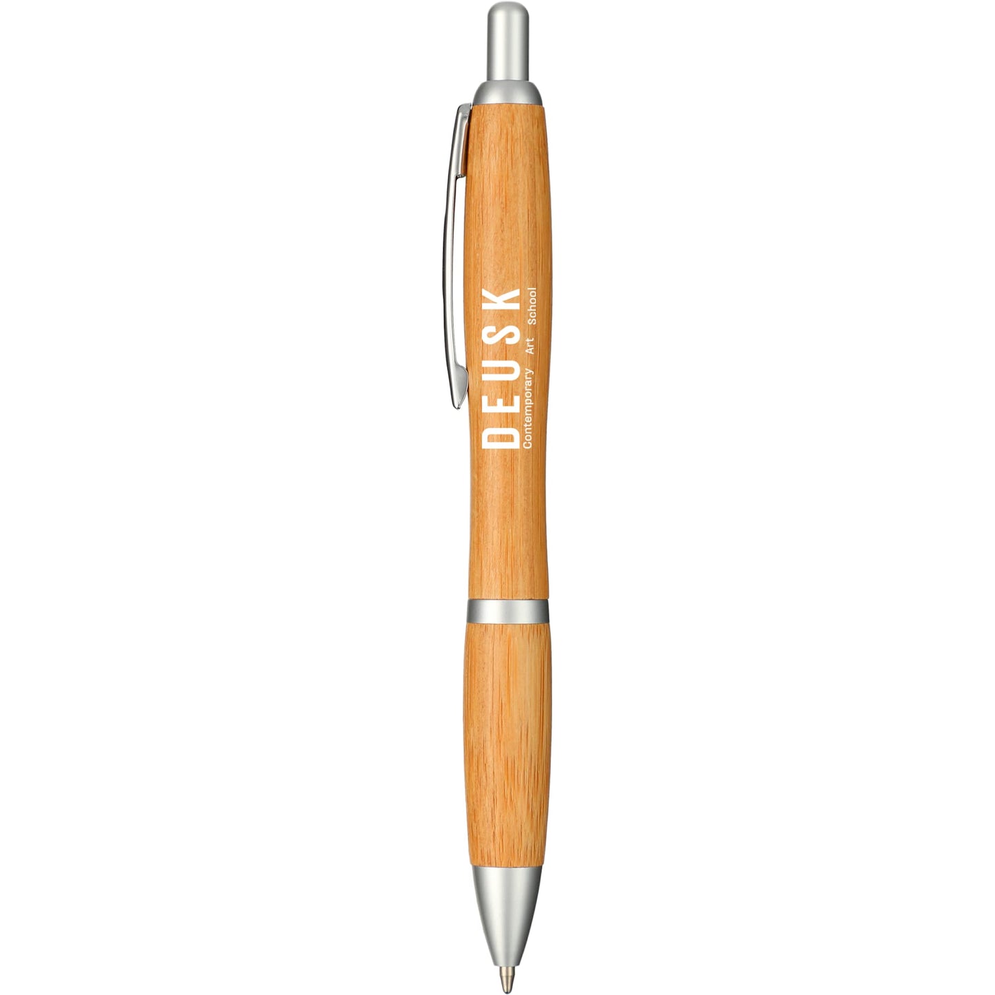 Custom logo Bamboo Nash Ballpoint Pen