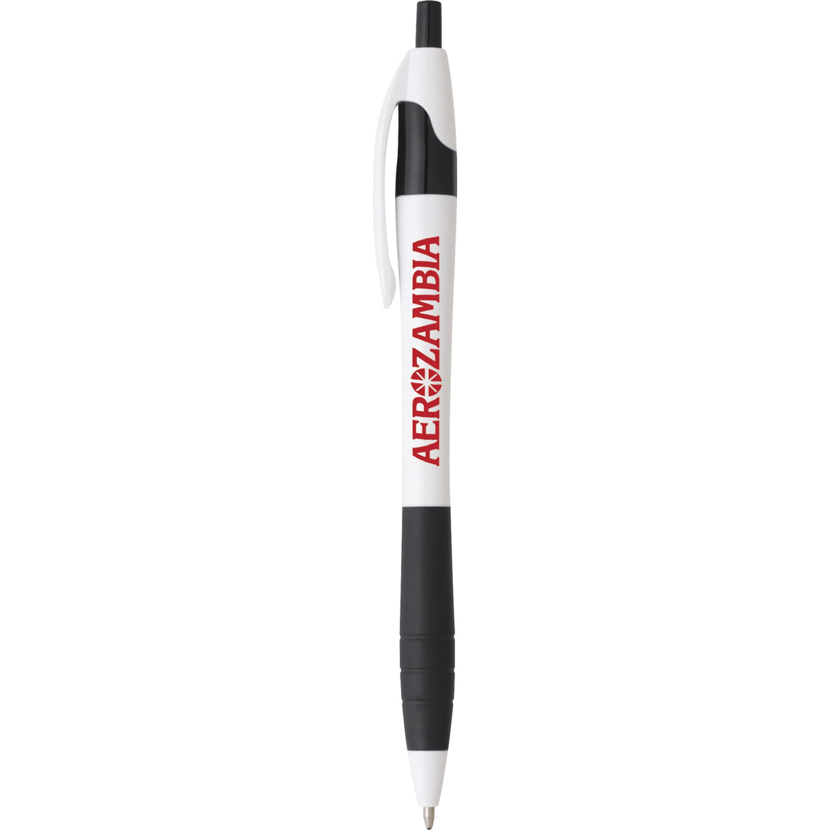 Custom logo Cougar Rubber Grip Ballpoint Pen
