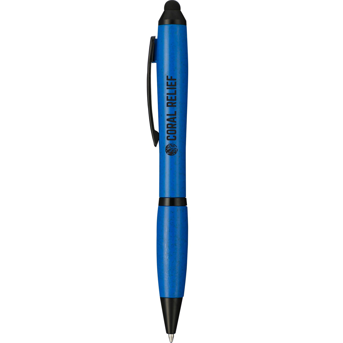 Custom logo Nash Wheat Straw Ballpoint Stylus Pen