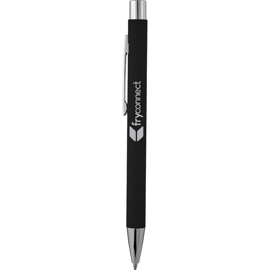 Custom logo The Maven Soft Touch Metal Pen