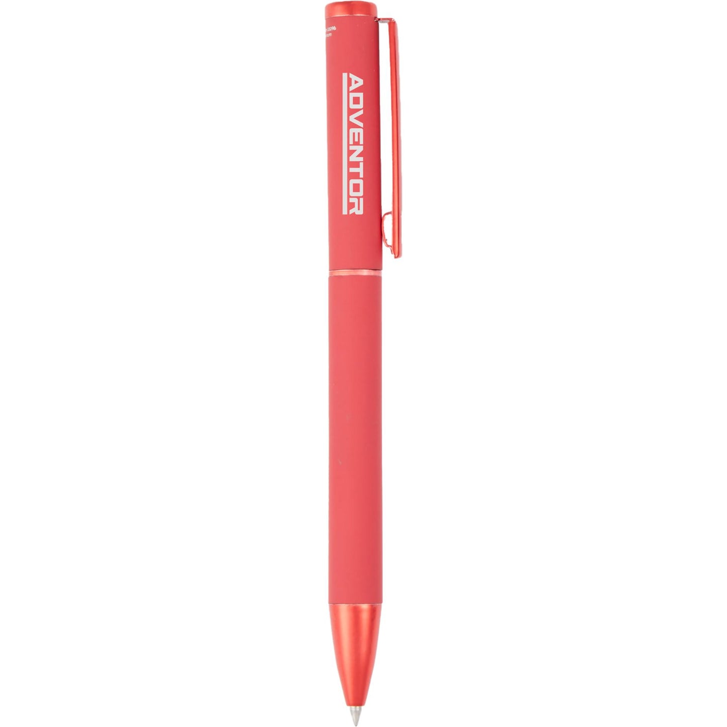 Custom logo Harper Soft Touch Recycled Aluminum Gel Pen