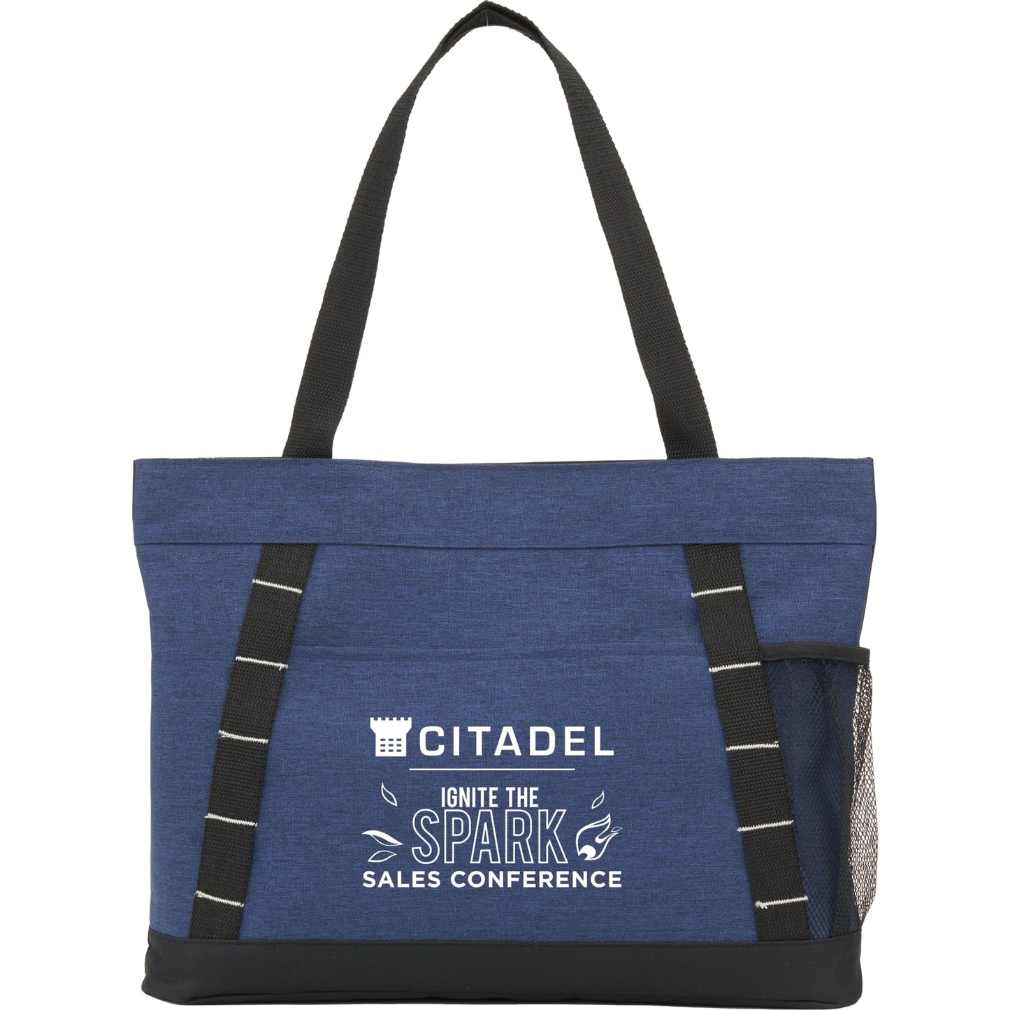 Custom logo Snap Meeting RPET Tote