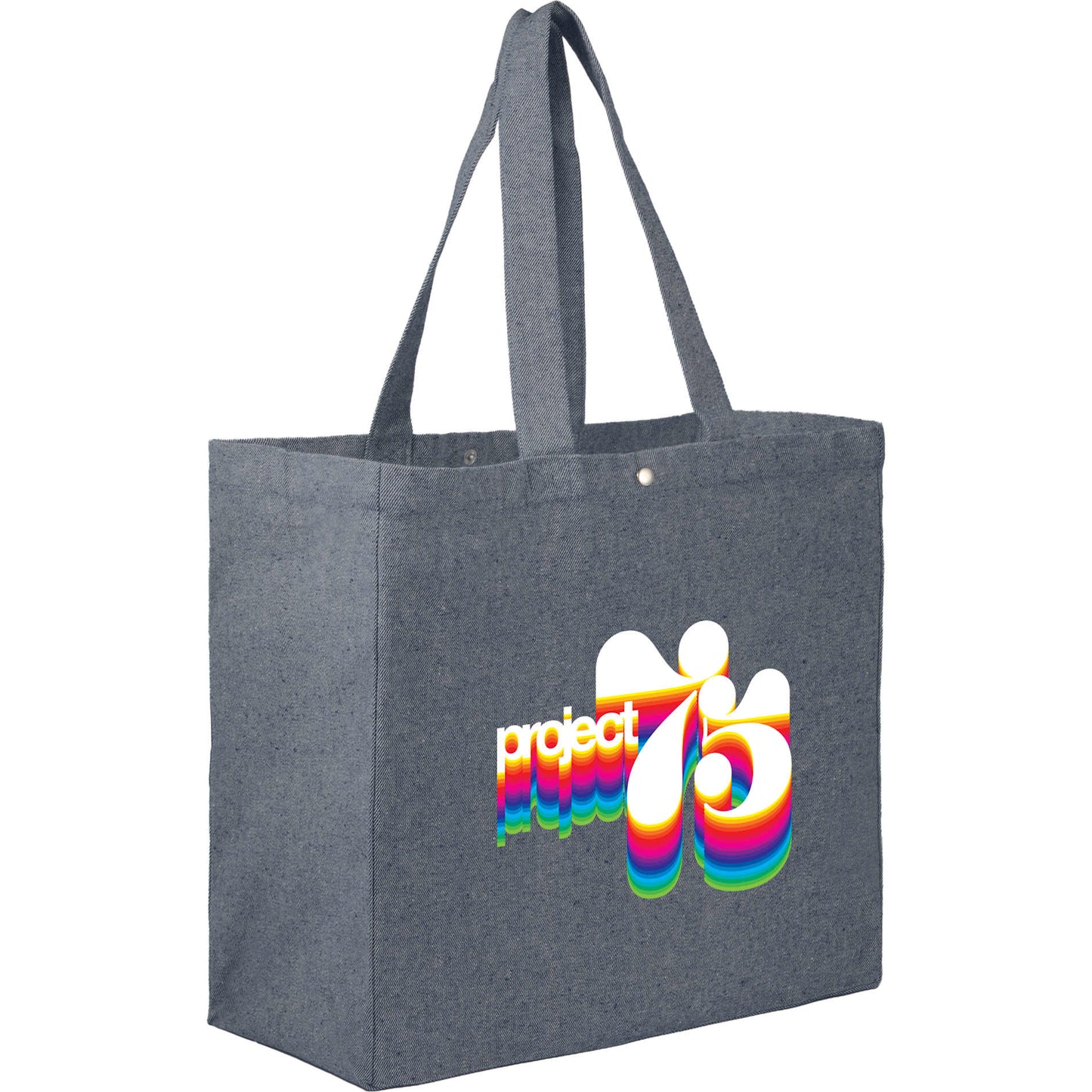 Custom logo Eon 5oz Recycled Cotton Tote