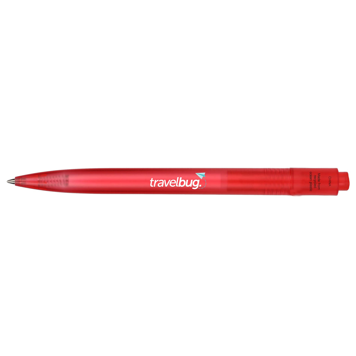 Custom logo Recycled Ocean Plastic Gel Pen