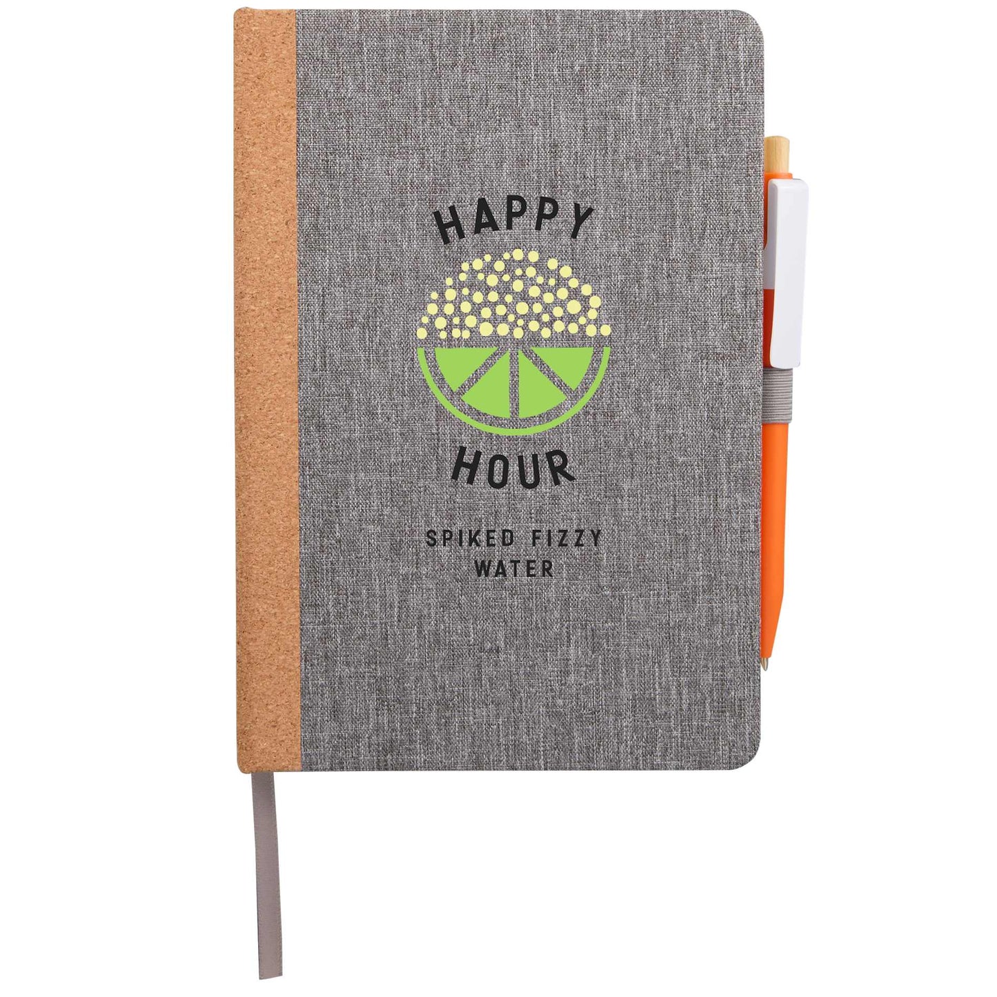 5.5" x 8.5" Recycled PET and Cork Bound Journal