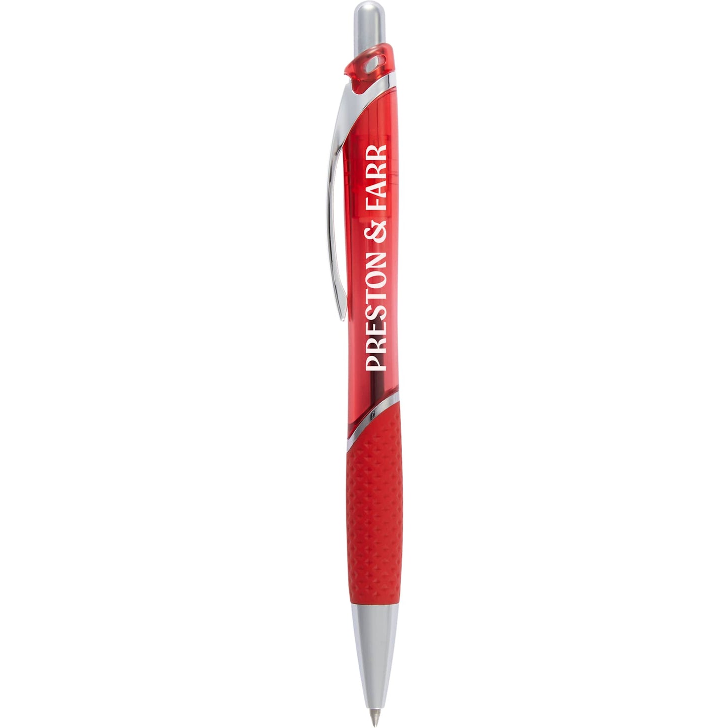 Custom logo Pivot Translucent Recycled Gel Pen
