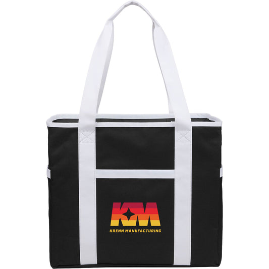 Custom logo Varsity Club Tote