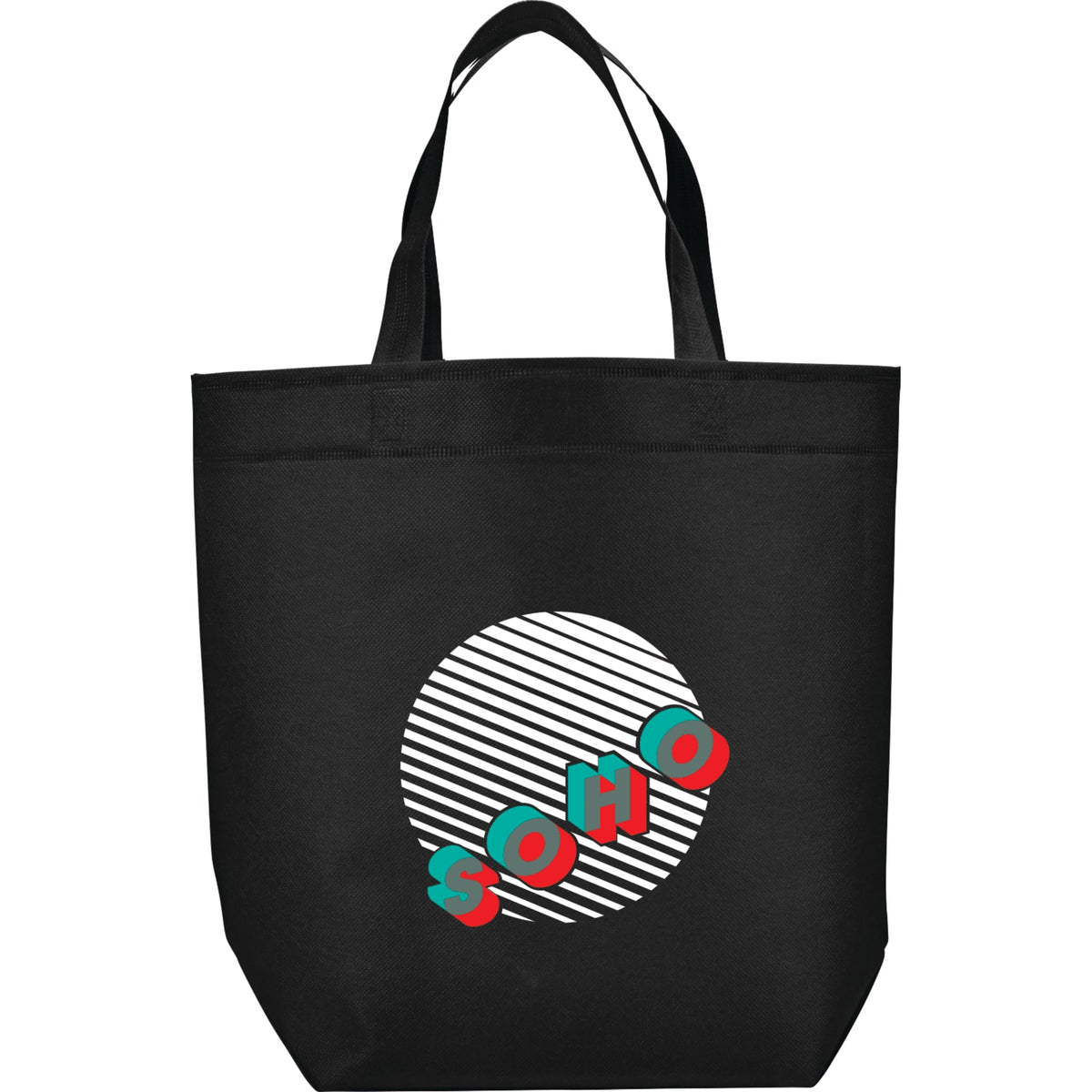 Custom logo Challenger Non-Woven Shopper Tote